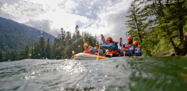 Rafting in India